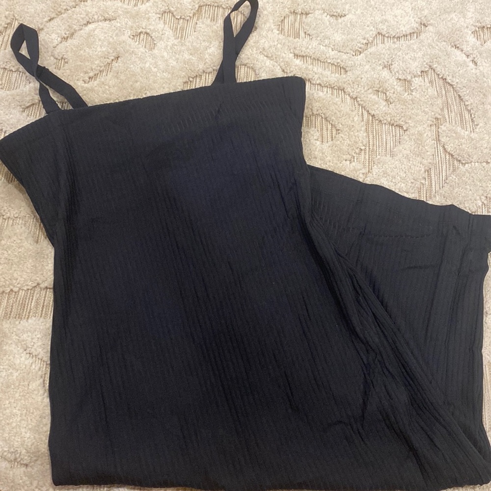 Victoria sport all black maxi dress size medium